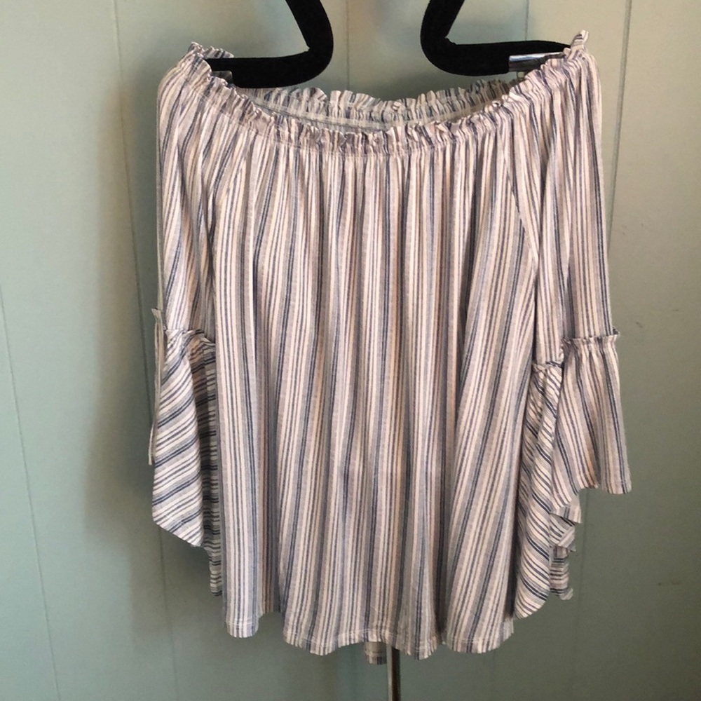 ❤️ Time and True Off the Shoulder Bohemian Top, M